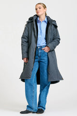 Shirty | Aspen Mid Line Coat | Bluestone
