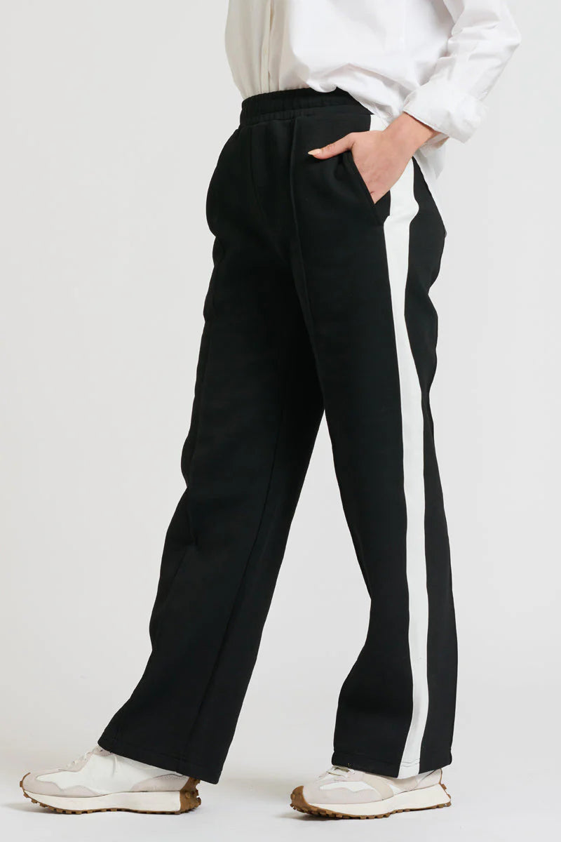 Shirty | The Lola Pant | Black & Ivory