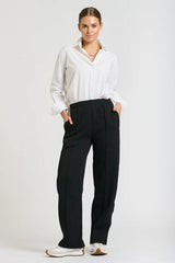 Shirty | The Lola Pant | Black & Ivory