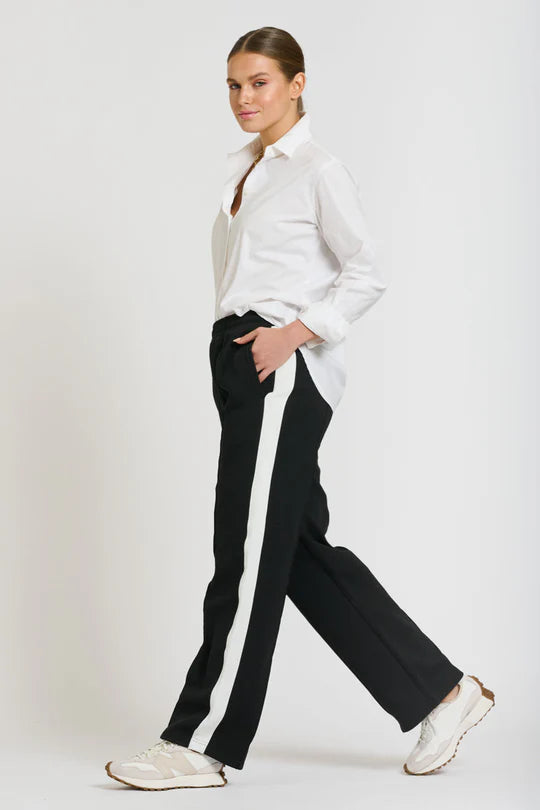 Shirty | The Lola Pant | Black & Ivory