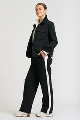 Shirty | The Lola Pant | Black & Ivory