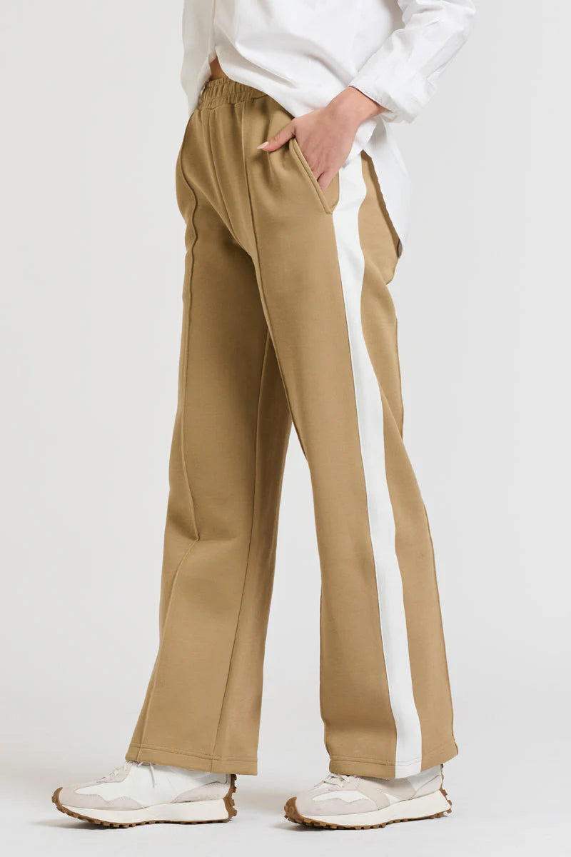 Shirty | The Lola Pant | Caramel & Ivory