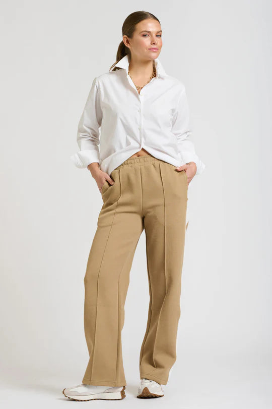Shirty | The Lola Pant | Caramel & Ivory