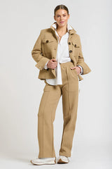 Shirty | The Lola Pant | Caramel & Ivory
