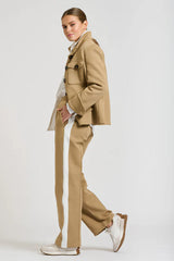 Shirty | The Lola Pant | Caramel & Ivory