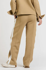 Shirty | The Lola Pant | Caramel & Ivory
