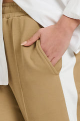 Shirty | The Lola Pant | Caramel & Ivory