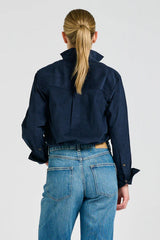 Shirty | The Elodie Relaxed Shirt | French Navy Pincord