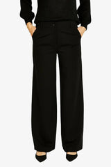 Ping Pong | Pam Ponte Wide Leg Pant | Black