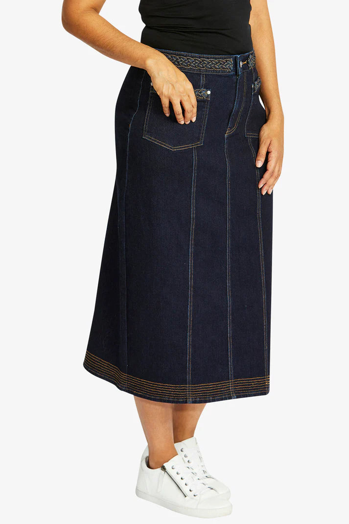 Ping Pong | Parker Denim Skirt | Indigo