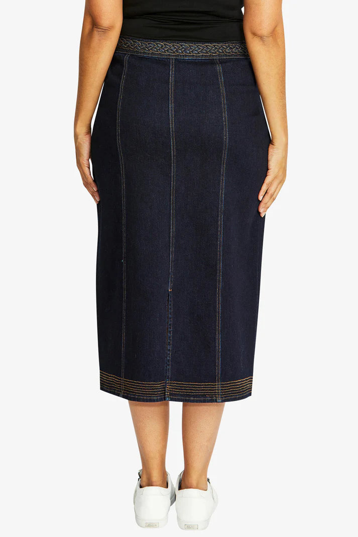 Ping Pong | Parker Denim Skirt | Indigo