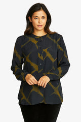 Ping Pong | Youri Blouse | Khaki/Black