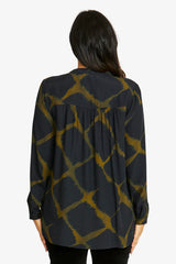 Ping Pong | Youri Blouse | Khaki/Black