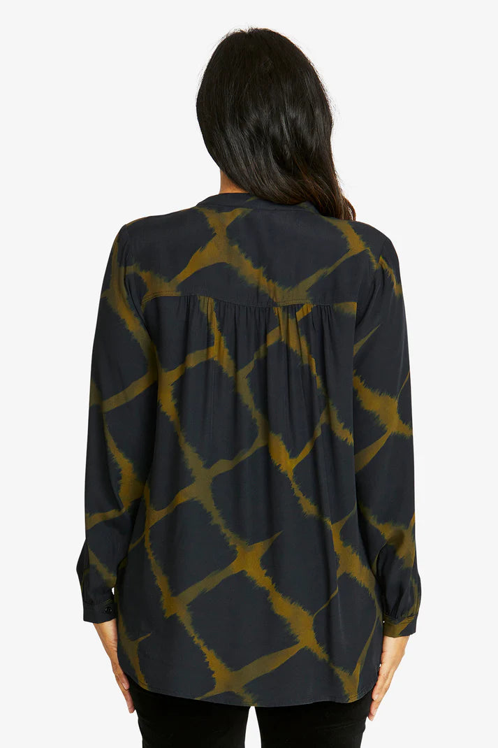 Ping Pong | Youri Blouse | Khaki/Black