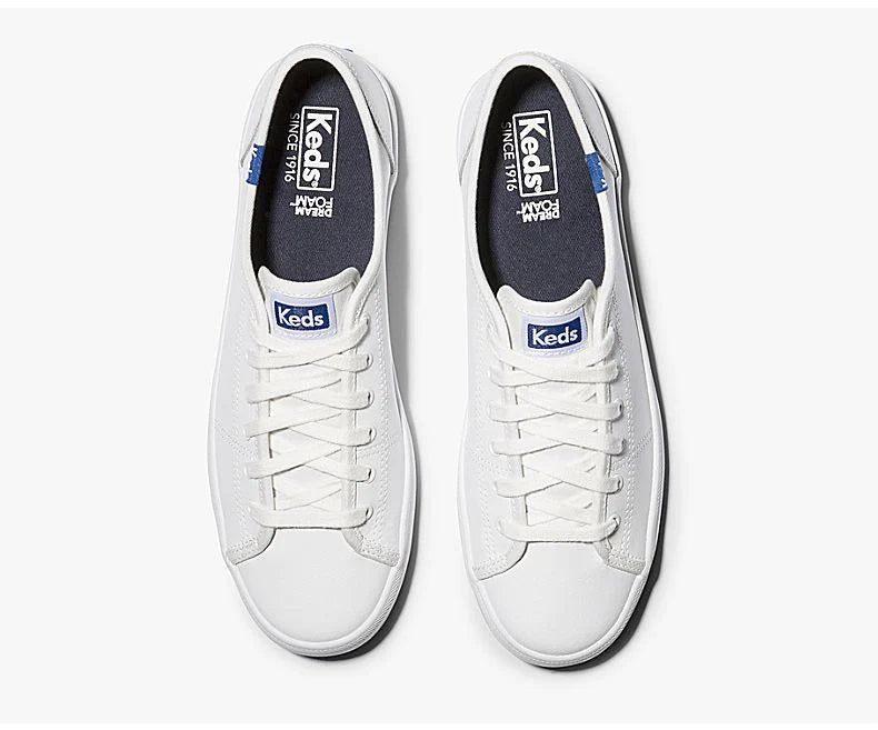 Keds | Women's Kickstart Leather | White