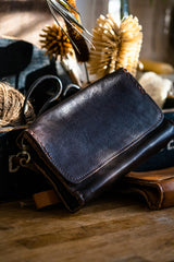 Importante | Borsellino Leather Wallet - Clutch Bag | Cacao