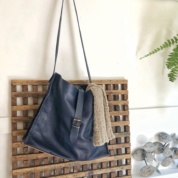 Importante | Isarella Leather Bag | Blue