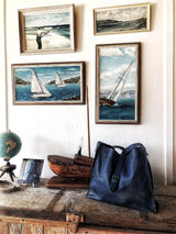 Importante | Isarella Leather Bag | Blue