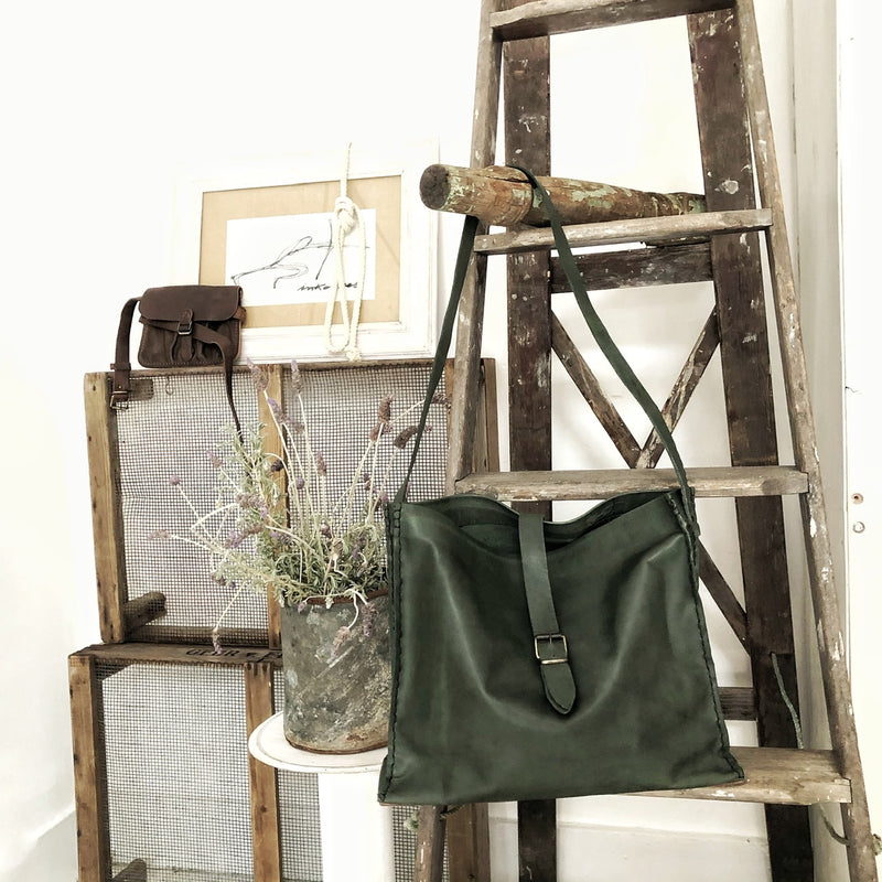 Importante | Isarella Leather Bag | Green
