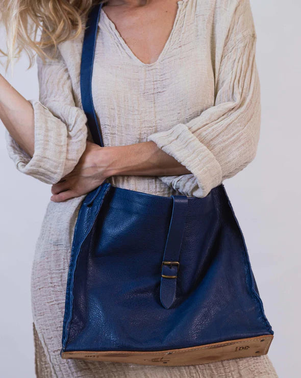 Importante | Isarella Leather Bag | Blue