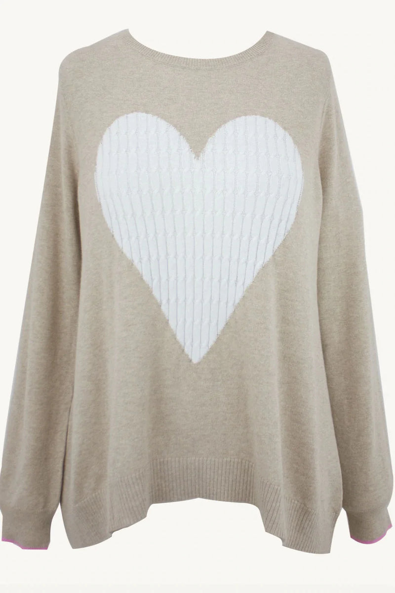 Alessandra | Heart Break Sweater | Vellum