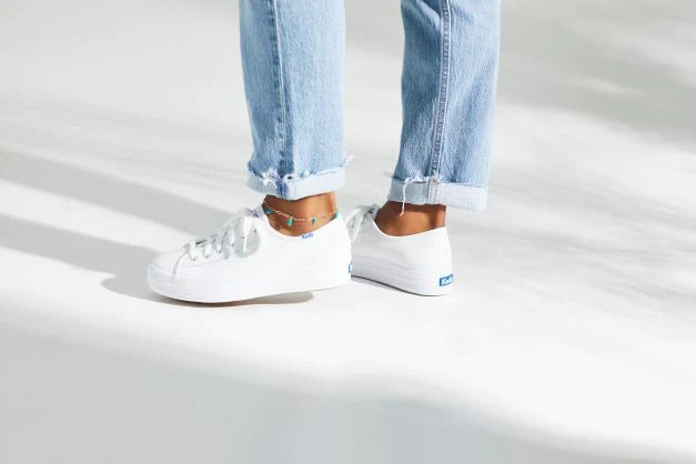 Keds Triple Kick Leather White Harrip Co