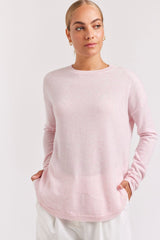 Alessandra | Baby Belle Cashmere Sweater | Rosebud