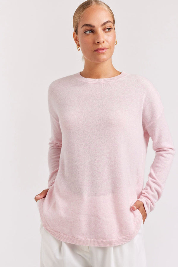 Alessandra | Baby Belle Cashmere Sweater | Rosebud