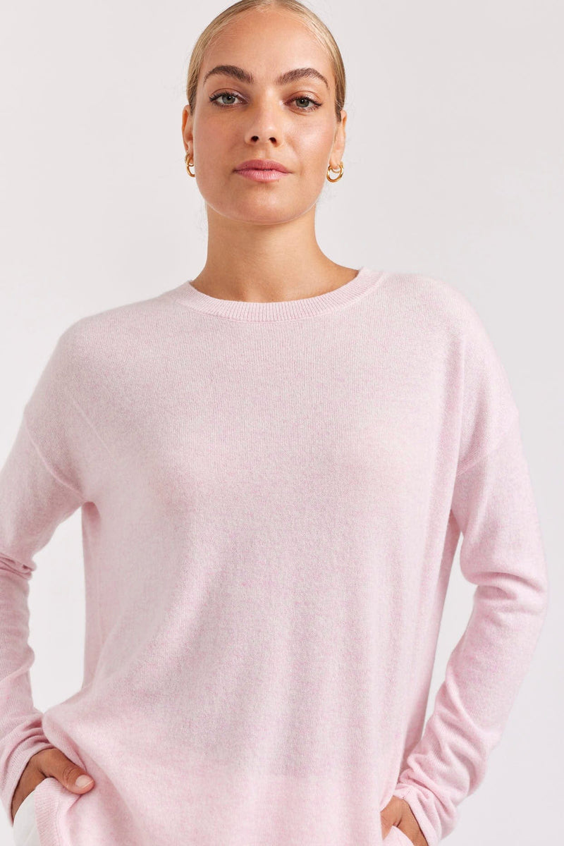 Alessandra | Baby Belle Cashmere Sweater | Rosebud