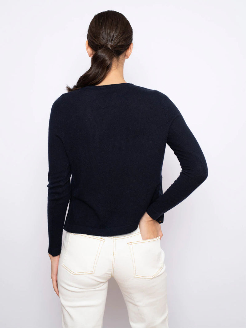 Alessandra | What A Stud Sweater | Navy