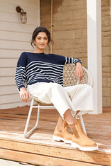 Alessandra | Harbour Sweater | Mariner