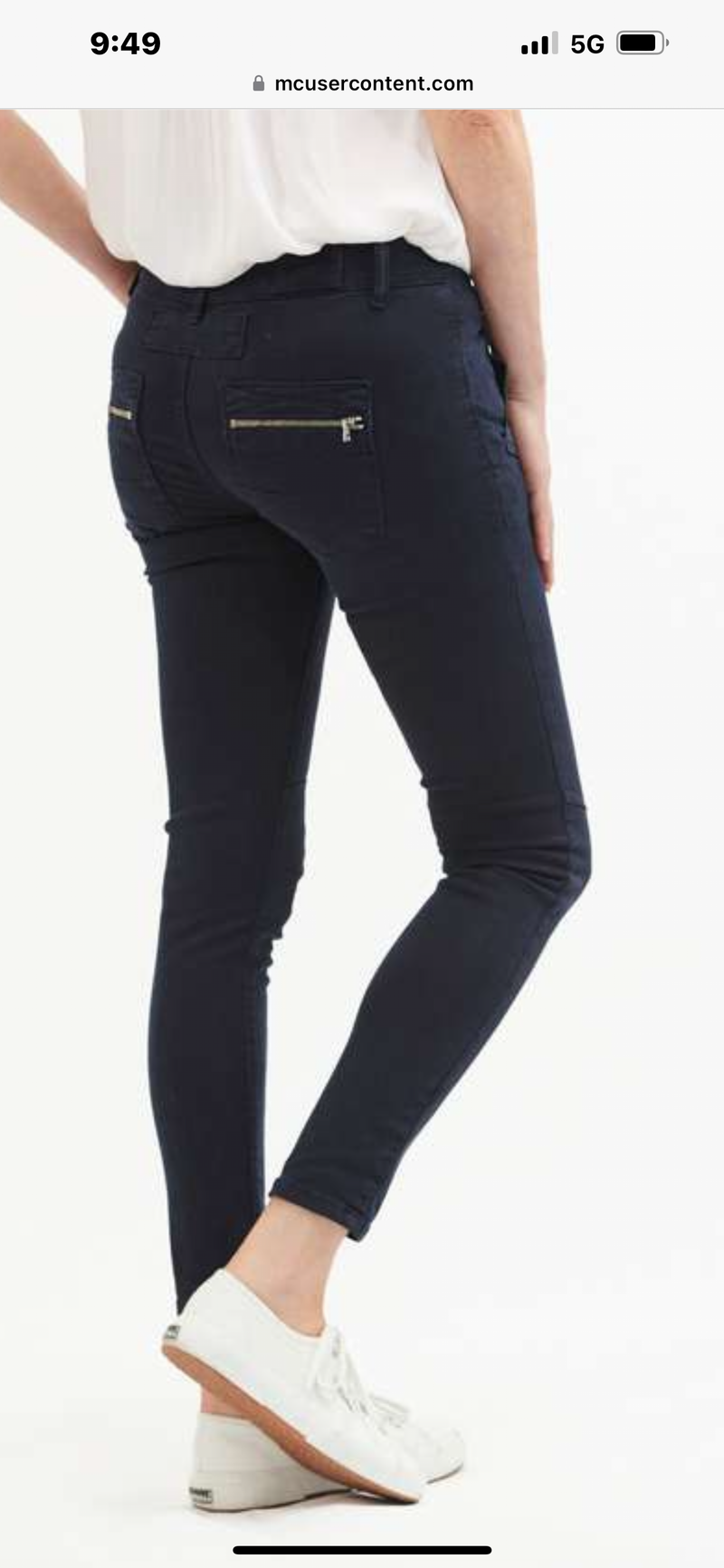 Italian Star | Button Jeans | Indigo / Navy