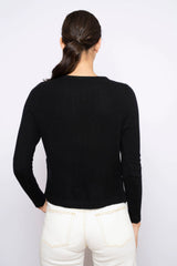 Alessandra | What A Stud Sweater | Black