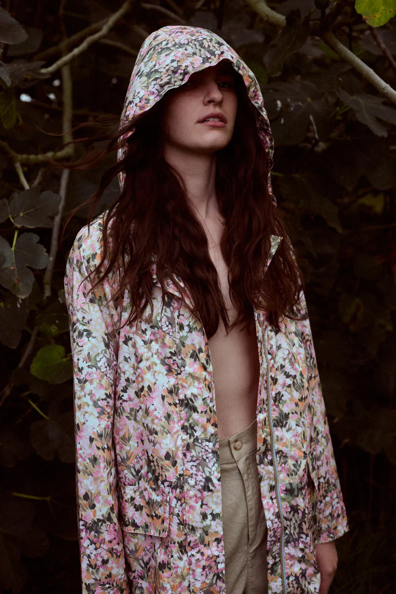 Paqme | 'ANYDAY' 3/4 WOMENS RAINCOAT | BLOOM