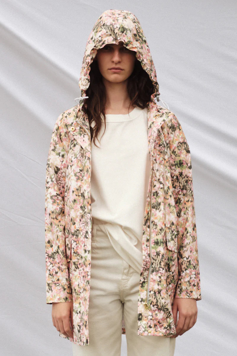 Paqme | 'ANYDAY' 3/4 WOMENS RAINCOAT | BLOOM