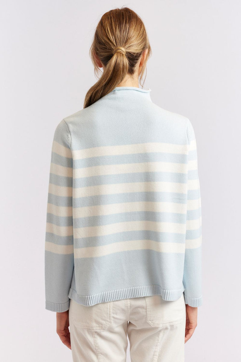 Alessandra | Sorrel Sweater | Water